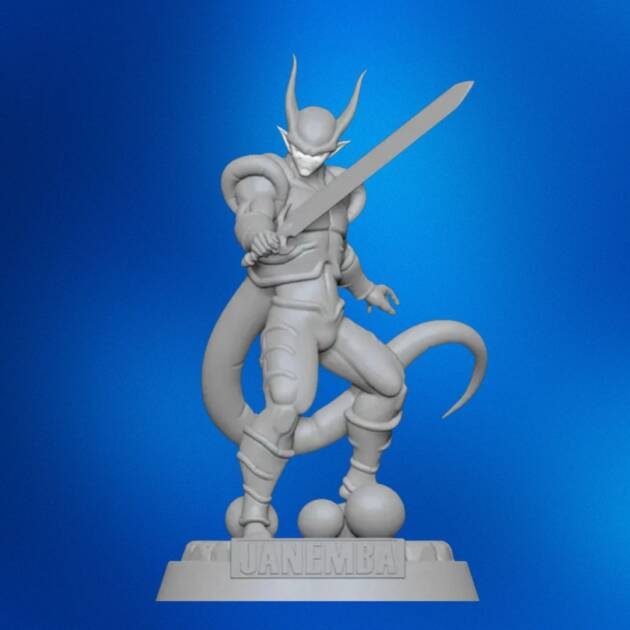 Janemba STL – High-Detail Dragon Ball Z 3D Printable Model