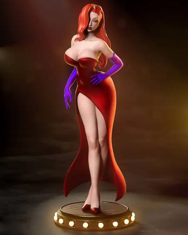 Jessica Rabbit – STL File for 3D Printing - Image 6