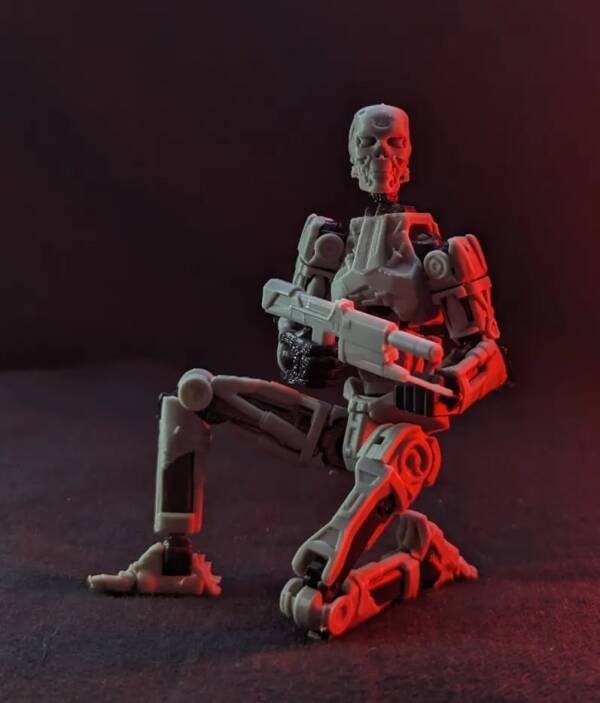 Dummy 13 – Terminator T800 Armor STL File for 3D Printing - Image 2
