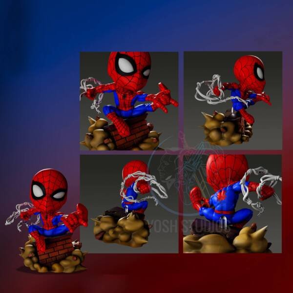 Spider-Man Mini – STL File for 3D Printing - Image 3