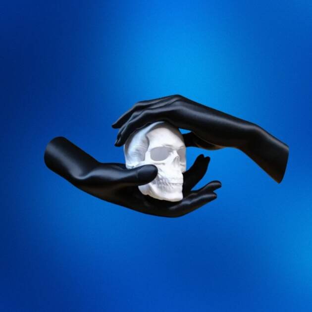 Eternal Embrace – 3D Sculpture STL File for 3D Printing