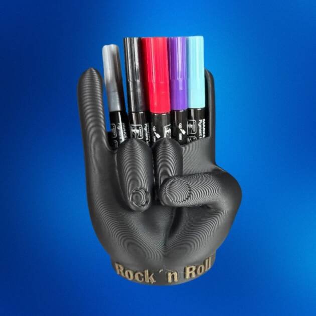 Roll Pen Holder – STL File for 3D Printing