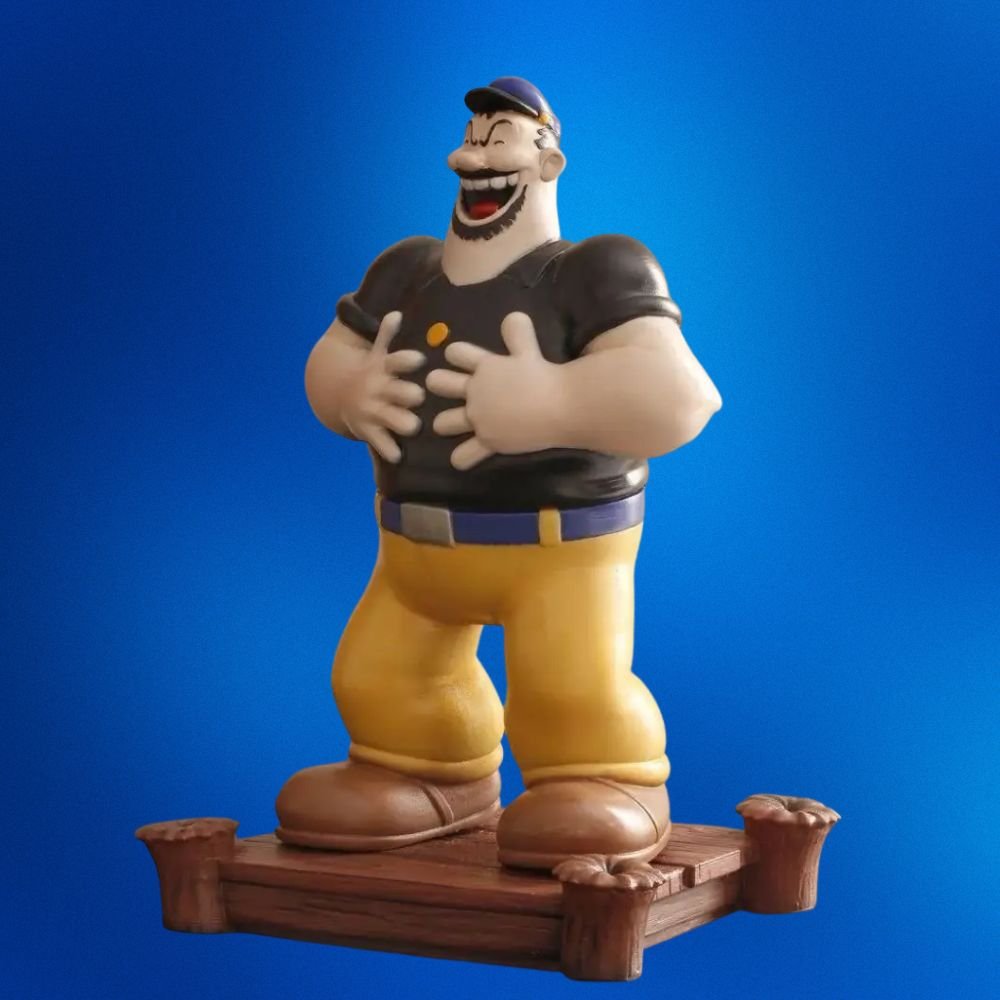 Brutus STL – Popeye’s Classic Villain 3D Printable Fan Art Figure