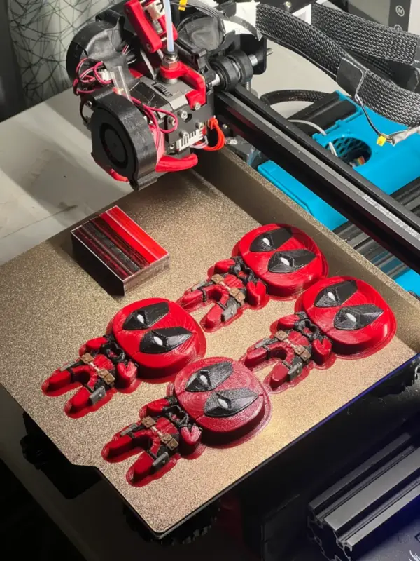 Deadpool “Feel The Love” Magnet – Funny Marvel 3D Print STL - Image 2