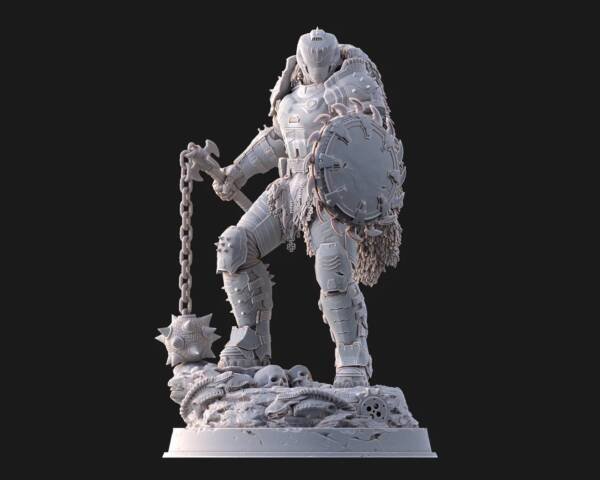 Doom Dark Ages Figurine – 3D Printable STL - Image 2