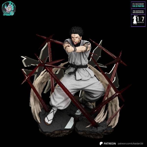 Kaidan – Gojo vs Sukuna Epic Battle 3D Print STL - Image 3