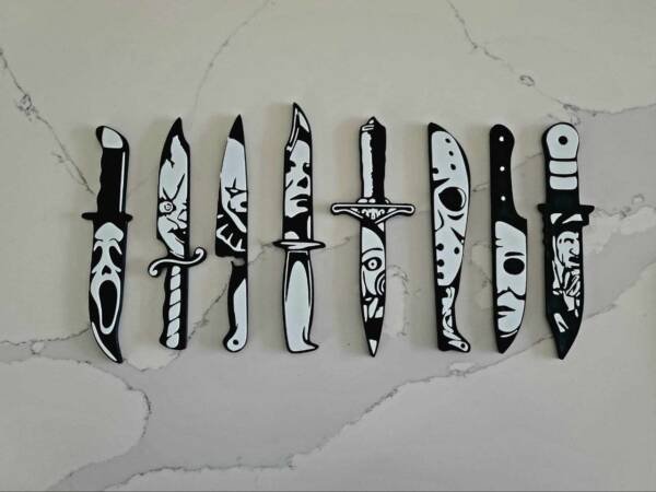 Horror Knives – Spooky 3D Printable Knife Set for Horror Fans - Image 2