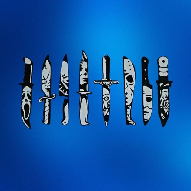 Horror Knives – Spooky 3D Printable Knife Set for Horror Fans