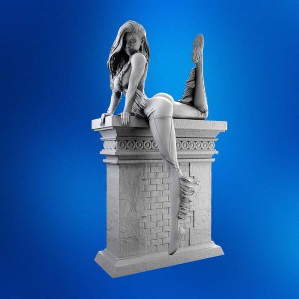 Black Cat – 3D Printable Figurine & Decor STL