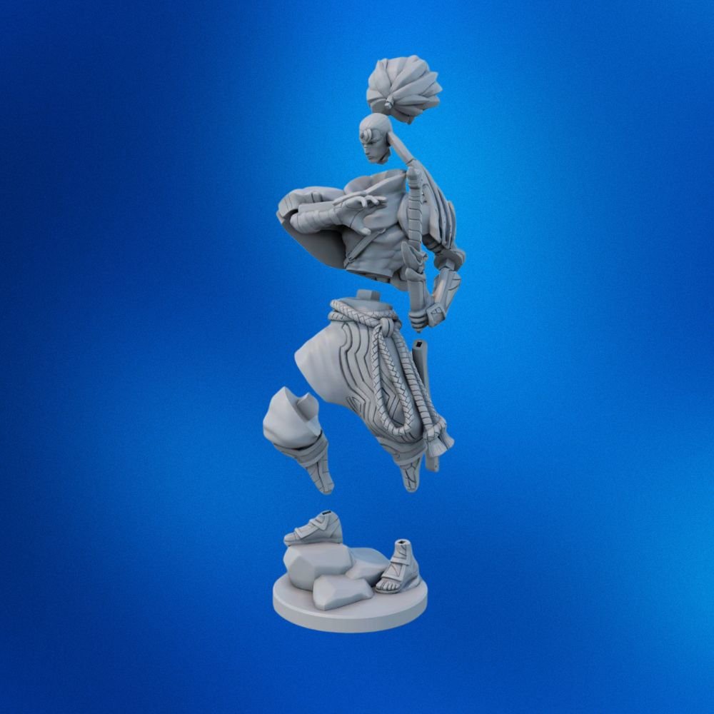 Nightbringer Yasuo STL – League of Legends 3D Printable Fan Art Figure - Image 2