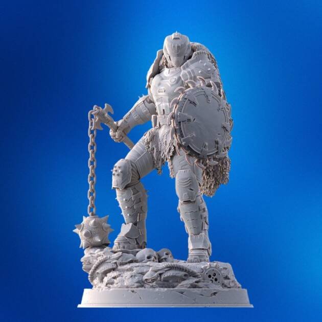 Doom Dark Ages Figurine – 3D Printable STL