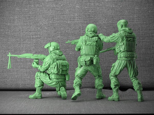Soldiers Russian Federation Constructor – 3D Print Model STL - Image 3