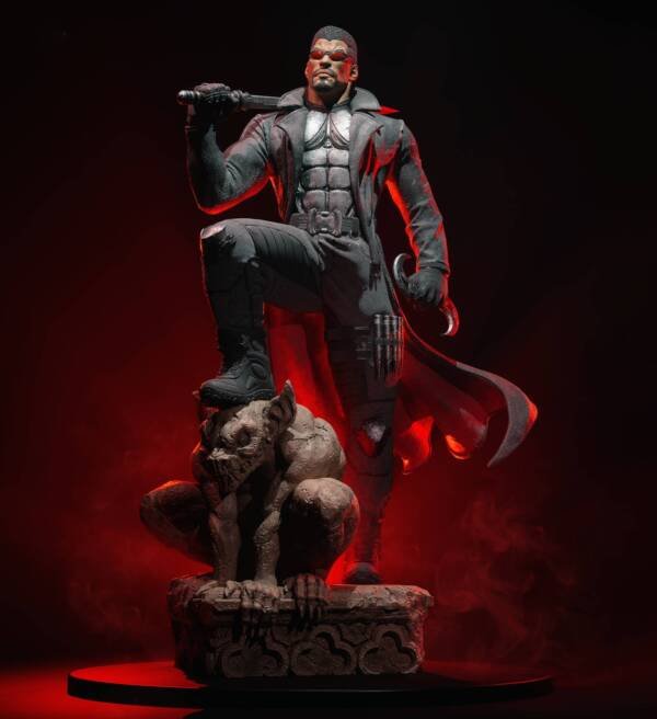 Blade on Demon Base – Epic 3D Printable Diorama STL for Collectors & Fans - Image 4