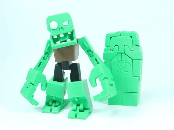 Transformable Zombieman – Halloween 3D Printable Horror Figurine STL - Image 2