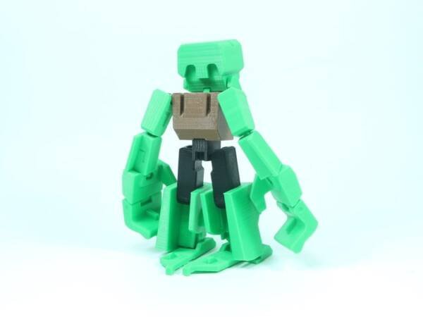 Transformable Zombieman – Halloween 3D Printable Horror Figurine STL - Image 3