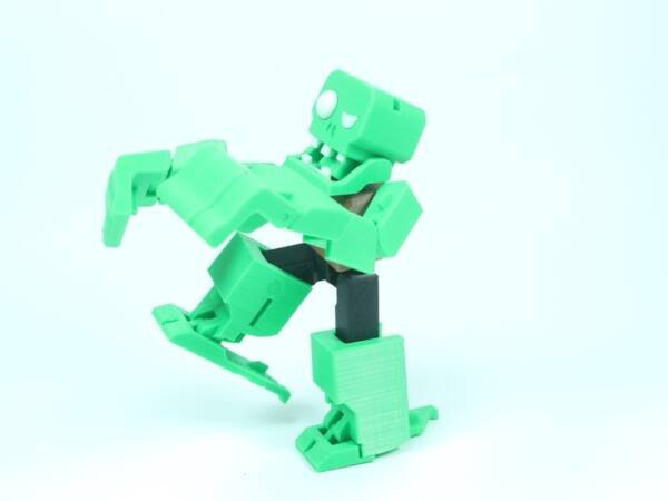 Transformable Zombieman – Halloween 3D Printable Horror Figurine STL - Image 5