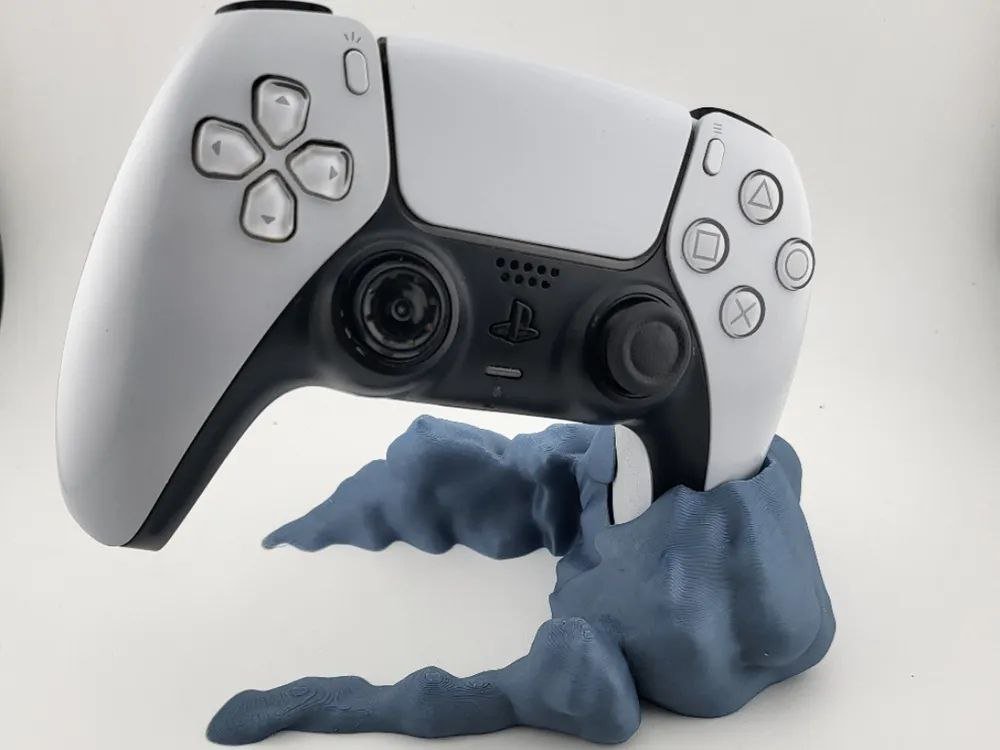 Progetto Stand Corsa PS5 – Racing Wheel & Controller Organizer STL - Image 2