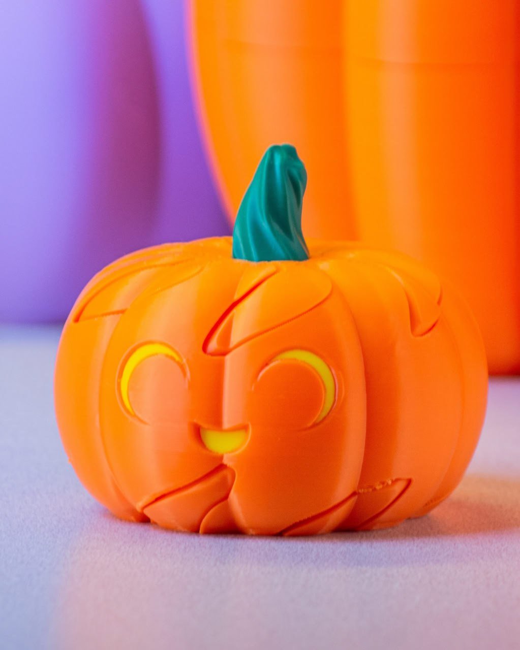 Spiral Pumpkin Puzzle STL – 3D Printable Brain Teaser for Halloween - Image 3