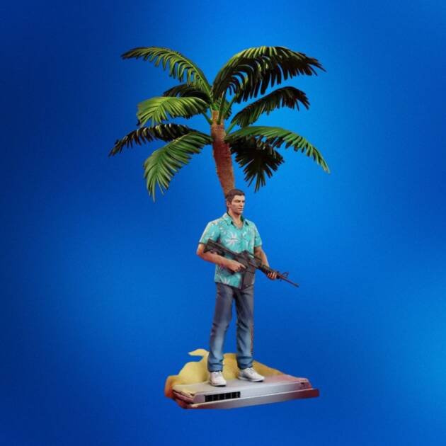 Tommy Vercetti (GTA Vice City) – 3D Printable Collectible Figure STL