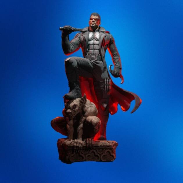 Blade on Demon Base – Epic 3D Printable Diorama STL for Collectors & Fans