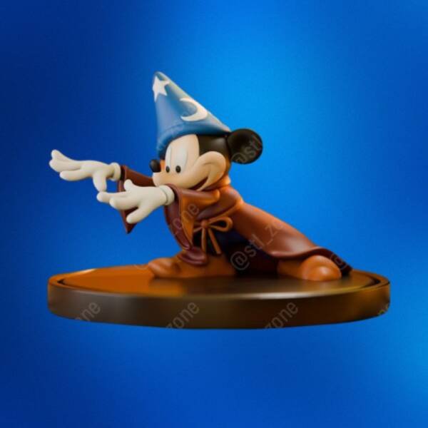 Mickey Mouse – 3D Printable Figurine STL for Collectors & Disney Fans