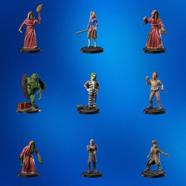 Miniatures for Horror Games STL – Complete 3D Printable Set