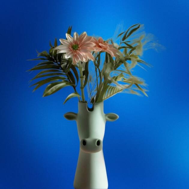 Giraffe Vase STL – 3D Printable Cute Home Decor