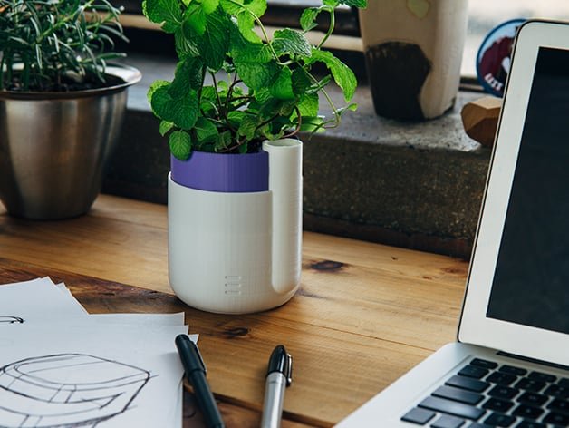 Self-Watering Planter (Small) – Functional 3D Printing STL File | STLBoost 2 Self-Watering Planter (Small) – Functional 3D Printing STL File | STLBoost - Image 2