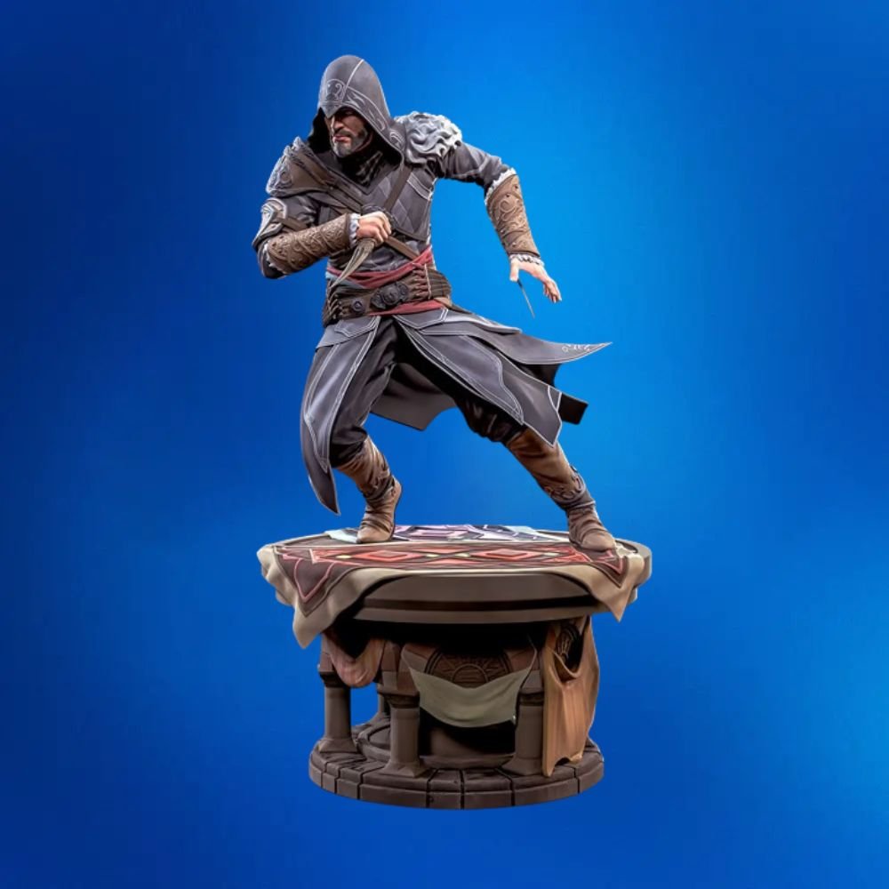 Ezio Auditore V2 from Assassin’s Creed Revelations – Premium 3D Printing STL Files for Resin Printers | STLBoost 1 Ezio Auditore V2