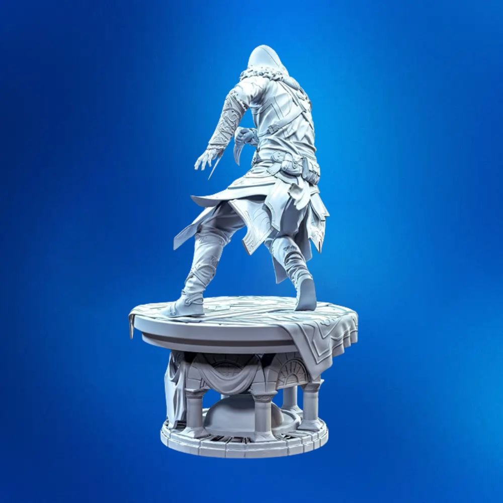 Ezio Auditore V2 from Assassin’s Creed Revelations – Premium 3D Printing STL Files for Resin Printers | STLBoost 6 Ezio Auditore V2 from Assassin’s Creed Revelations – Premium 3D Printing STL Files for Resin Printers | STLBoost - Image 6