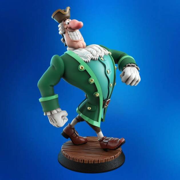 Dr. Livesey Treasure Island 1988 STL