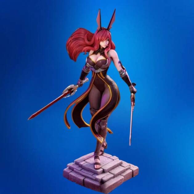 Erza Scarlet Fairy Tail STL