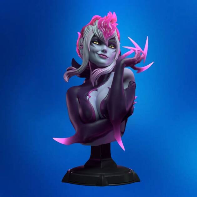 Evelynn League of Legends Bust STL