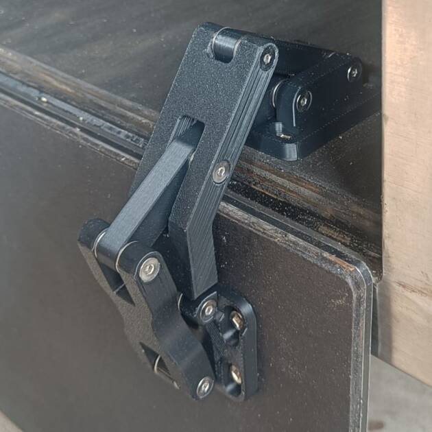 180 Degree Concealed Hinge STL